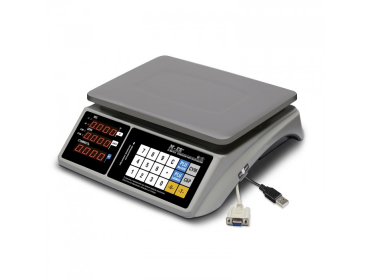 Весы торговые электронные M-ER 328AC-6.1 LED Touch-M, RS 232 и USB