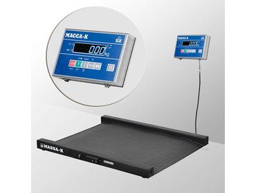 Весы платформенные низкопрофильные Масса-К 4D-LM-10/10-2000-AB