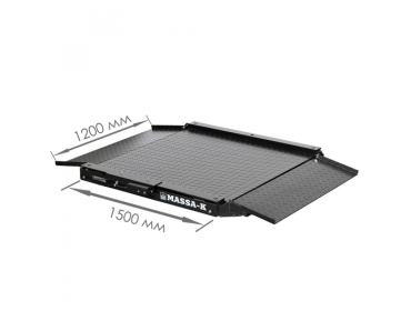 Весы платформенные с пандусами МАССА 4D-LA-2-1500 (1000x1000мм)
