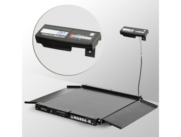 Весы платформенные с пандусами МАССА 4D-LA-2-1500 (1000x1000мм)