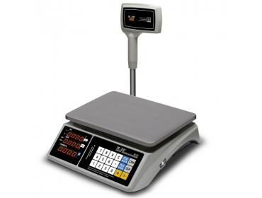 Весы торговые электронные M-ER 328ACPX-32.5 LED Touch-M, RS 232 и USB